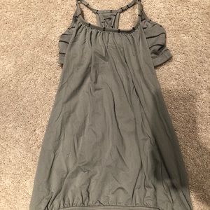 Lululemon Grey Racer Back Tank size 4